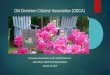 Old Dominion Citizens’ Association (ODCA) · Community Presentation to 26 th and OD Task Force Jacki Wilson, ODCA NCAC Representative January 24, 2019. Intro to ODCA • Residential