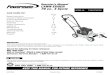 Powermate Outdoor Power Equipment - Powermate® Lawn ...powermateoutdoor.com/pdfs/om_lawnedger_p-wle-0799-f2n.pdf5. Use this equipment for its intended purpose only. 6. Operate the