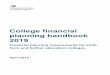College financial planning handbook 2019 · The college financial planning handbook sets out Education and Skills Funding Agency’s (ESFA’s) financial planning requirements for