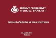 İKTİSADİ GÖRÜNÜM VE PARA POLİTİKASI · İKTİSADİ GÖRÜNÜM VE PARA POLİTİKASI 23 Aralık 2015 Ankara. 2 Özet: Makroekonomik Görünüm ve Para Politikas 