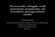 Towards single cell protein analysis of cardiac …...Towards single cell protein analysis of cardiac progenitor cells Gemma Milman A thesis submitted for the degree of Doctor of Philosophy