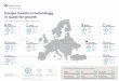 Europe invests in technology in quest for growth · 2018-05-15 · Europe invests in technology in quest for growth Technology investment in the European Union United Kingdom Ireland