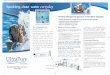 The Menu Management Approach to Pool Water Sanitation Pool Fold Out Brochure.pdf · 2018-09-07 · Modern Sanitation Menu Alternative, effective and more natural products target the
