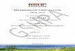 Membership Certificate · PDF file 2018-05-10 · Membership Certificate 2018 - 2019 This certificate confirms that Kilfrost Ltd Albion Works, Haltwhistle, Northumberland NE49 0HJ