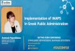 Implementation of IMAPS In Greek Public Administration · 211 Pireos, 17778 Tavros, Greece Phone: +30 2131306279. email: apapas@ekdd.gr Web: Thank you for your attention ! Title: