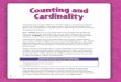 Counting and Cardinality · 2014-03-17 · such as “Five Little Pumpkins,” chant rhymes, such as “One, two, buckle my shoe,” and games, such as “find how many.” Through
