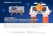 ACOM + Microsoft Dynamics GP Paperless Automation · 2019-09-30 · ACOM for Microsoft Dynamics GP. One fully integrated paperless solution for AP and the entire enterprise. Microsoft