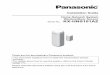 Home Network System Window/Door Sensor KX-HNS101AZ · 2020-03-02 · Window/Door Sensor Model No. KX-HNS101AZ Thank you for purchasing a Panasonic product. This document explains