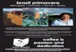 Brasil Primavera 2017 Letter Poster copy - one line coffee · 2017-05-03 · primavera focuses on producing high quality washed, pulped natural, and full natural coffees, growing