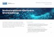 Innovation-Driven Investing · We believe innovation can provide a dynamic investing edge. In a data-driven and technology-oriented world, an innovative investment process requires