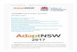 AdaptNSW event overviewand more! · 17/12/2017  · AdaptNSW annual event overview Bio Node wins accolades New collaborative research partnerships Biodiversity Node Workshop summary: