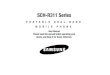 SCH-R311 Series · SCH-R311 phone by activating your service, setting up your Voicemail, or getting an understanding of how this manual is put together. Understanding this User Manual