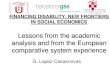 FINANCING DISABILITY: NEW FRONTIERS IN SOCIAL ECONOMICS · G. Lopez-Casasnovas . My understanding: The challenge of LTC and the way to handle it • MACRO: LTC an income elastic good?