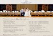 Sheraton Hua Hin Resort & Spa - Wedding Reception€¦ · • CHINESE SET DINNER THB 14,500 / 16,500 / 18,500 NET PER TABLE THE PACKAGE IS INCLUSIVE OF: • •Standard floral decorations