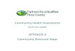 Community Health Assessmentrosscountyhealth.org/wp-content/uploads/2019/04/... · for Agriculture and Natural Resources, on Defining Appalachian Health Culture in 2018 includes community