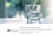 PFAS AND UNREGULATED CONTAMINANTS IN DRINKING …sboh.wa.gov/Portals/7/Doc/Meetings/2019/11-18/Tab10b-DOHPresentation-PFAS...We work with others to protect the health of the people