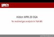 Hiden HPR-20 EGA · 2020-08-03 · The HPR-20 EGA system has a mass range of 200 amu (300, 510 amu options) and a detection capability from 100% to less than 100 ppb. The external