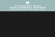 WAR MEMORIAL CENTER 2019 ANNUAL REPORT · The condensed statement of financial position and condensed revenue and expense data are ... David and Carol Anderson Rita K. Andis Thomas