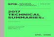 2017 TECHNICAL SUMMARIES•spie.org/Documents/ConferencesExhibitions/PUV17 Abstracts v1.pdfThis presentation will provide an overview of the industrialization of EUV Lithography, including