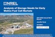 Analysis of Storage Needs for Early Motive ... - Energy.gov€¦ · NREL is a national laboratory of the U.S. Department of Energy, Office of Energy Efficiency and Renewable Energy,
