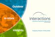 Home - Interactions Marketing · Marketing Strategy Innovative Technology Collateral Support Our Certified Brand Ambassadors, Sales Advisors and Field Agents are on-call to engage