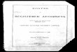 REGISTERED ATTORNEYS 1900 Revised.pdfroster of registered attorneys entitled to practice before the united states patent office. revised january j, 1900. price five cents. waeng"ton: