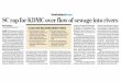 sewage KDMC-converted.pdf · hindustantimes SC rap for KDMC over flow of sewage into rivers Badri Chatterjee WtvBAl: The Supreme Court (SC) pulled up the Kalyan-DombivIi Municipal