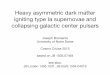 Heavy asymmetric dark matter igniting type Ia supernovae ...max.ifca.unican.es/CosmoCruise2015/Talks/Bramante.pdf · 1311.6344 Search for DM ignition of SNIa Log(Age/Gyr) (MSN1a /M