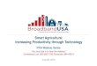 Smart Agriculture: Increasing Productivity through Technology · The presentation along with a transcript and recording will be available on ... Environmental sustainability and compliance