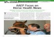 Photos by Anne M. Eberhardt AAEP Focus on Horse Health News · t SBEF PSF FWFSF PEFSBUFMZ flaccid, very thin, and bent easily (1% of horses). SBE FWFSFM MBDDJE YUSFNFMZ thin, markedly