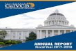 CalVCB Annual Report: Fiscal Year 2017–2018CALIFORNIA VICTIM OMPENSATION ARD | ANNUAL REPORT 2017˜2018 ii FROM THE EXECUTIVE OFFICER On behalf of the California Victim Compensation