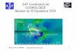 SAF-Commission de COSMOLOGIE Réunion du 15 Novembre 2014 · 2014-11-21 · Astronomical Society (RAS) qui ont peut être levé un coin du voile en publiant récemment (16 Oct 2014)