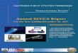 Annual DIVCA Report · Gross video revenues peaked in 2015 at $6.5 billion and have remained at that level through 2017. Because of trends in the video market, such as cord cutting,
