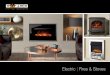 Electric | Fires & Stoves · Stoves and Fires purchased outside of Gazco’s Expert Retailer Network will carry a standard One Year Warranty. Full warranty details, terms and conditions