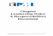 Chapter Leadership Roles & Responsibilities Document€¦ · 6.0 07/21/2011 Cathy Bartholet Updated roles, responsibilities 7.0 04/27/2014 Suzanne Schanno Updated roles, responsibilities