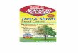 MONTH Insect TTree ree && Shr ShrubShrub ShrubInsect Protection • Rainproof Protection • Easy-to-Use . . . Mix in Water and Pour Around Tree/Shrub Adelgids, Aphids, Bronze Birch