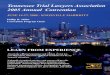 12 Hours of TENNESSEE TRIAL LAWYERS ASSOCIATION 2005 ... · guaranteed to enhance your professional skills. Wednesday afternoon is designed to enhance your skills and techniques in