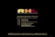 Application Form - RHL Application Form.pdf · UNIQUE FINANCIAL SOLUTIONS Telephone: 01273 495420 Email: info@rhluk.co.uk website: Application Form THIS IS FOR INTERMEDIARY USE ONLY