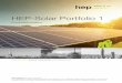HEP-Solar Portfolio 1 · Quelle: Renewables 2018 Global Status Report (REN21), S. 146 42 Mrd. USD 103 Mrd. USD 310 Mrd. USD Kernkraft 9,2% Fossile Kraftstoffe 22,6% Erneuerbare Energien
