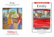 Emily LEVELED BOOK • Q A Reading A–Z Level Q Leveled Book ...€¦ · Emily Emily A Reading A–Z Level Q Leveled Book Word Count: 729 Visit for thousands of books and materials