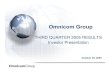 Omnicom Group- 2005 Q3 DRAFTs2.q4cdn.com/400719266/files/doc_financials/quarterly/... · Omnicom Group THIRD QUARTER 2005 RESULTS Investor Presentation October 25, 2005