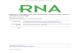 Selection of an improved RNA polymerase ribozyme …punrau/pdfs/Zaher_RNA_2007.pdfInstead, ribozymes are selected based on self-induced chemical modifications that result from a cis-dependent
