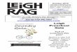 View the Leigh Rag online events Leigh Preschool Gala · 2019-10-21 · Advertisers deadline for new ads or copy changes 12th of the month, articles by the 15th. The Leigh Rag is