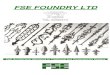 FSE FOUNDRY LTD · FSE FOUNDRY LTD Tel: 01376 321170 Page 13 “Foundry Scene” - a cast iron wall-mounted plaque, produced by The Foundry Studio. FSE FOUNDRY LTD 11 Swinborne Drive