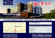 COMMERCIAL SPACE AVAILABLE - EPIC Companies...COMMERCIAL SPACE AVAILABLE 701.866.1006 EPICCompaniesND.com Available: Commercial SF: Building Size: Lease Rate: Terms Fit-up Allowance