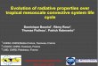 Evolution of radiative properties over tropical …...Evolution of radiative properties over tropical mesoscale convective system life cycle Earth Radiation Budget workshop 18-21 october