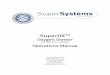 SDStatus Operations Manual€¦ · SuperOXTM Oxygen Sensor U.S. Patent No. 5,635,044 Operations Manual Super Systems Inc. 7205 Edington Drive Cincinnati, OH 45249 513-772-0060 Fax: