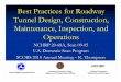 Best Practices for RoadwayBest Practices for Roadway Tunnel …sp.bridges.transportation.org/Documents/2010 SCOBS... · 2010-06-14 · 8 Amplifying QuestionsAmplifying Questions ––
