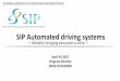 SIP Automated driving systems...2017/02/02  · SIP focus on the R&D in Cooperative area with Industry, Academia and Government 4 Dynamic map To use dynamic map as an advanced traffic