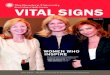 VITAL SIGNS - Northeastern University · celebrates its 50th anniversary in November, received the National ... chool of Nursing Celebrates S 50 Years Jubilee anniversary marked by